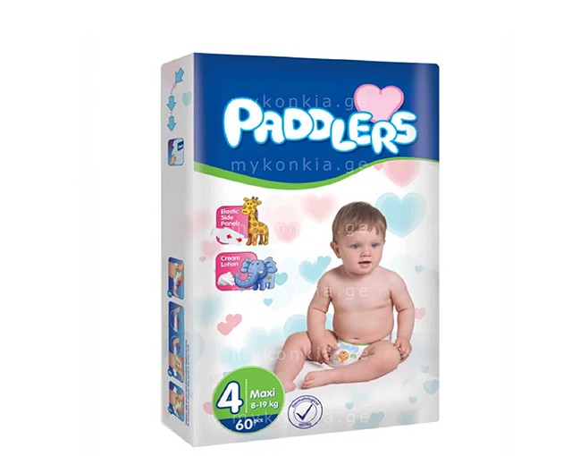 PADDLERS BABY  N4 ბავშვის საფენი 7-14კგ